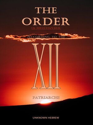 cover image of The Order of Melchizedek